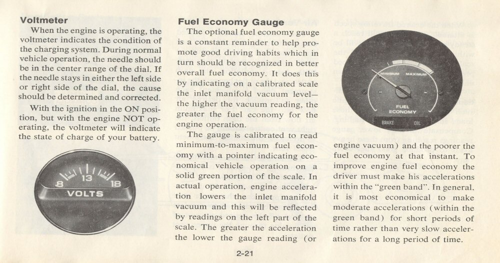 1977 Chev Chevelle Owners Manual Page 73